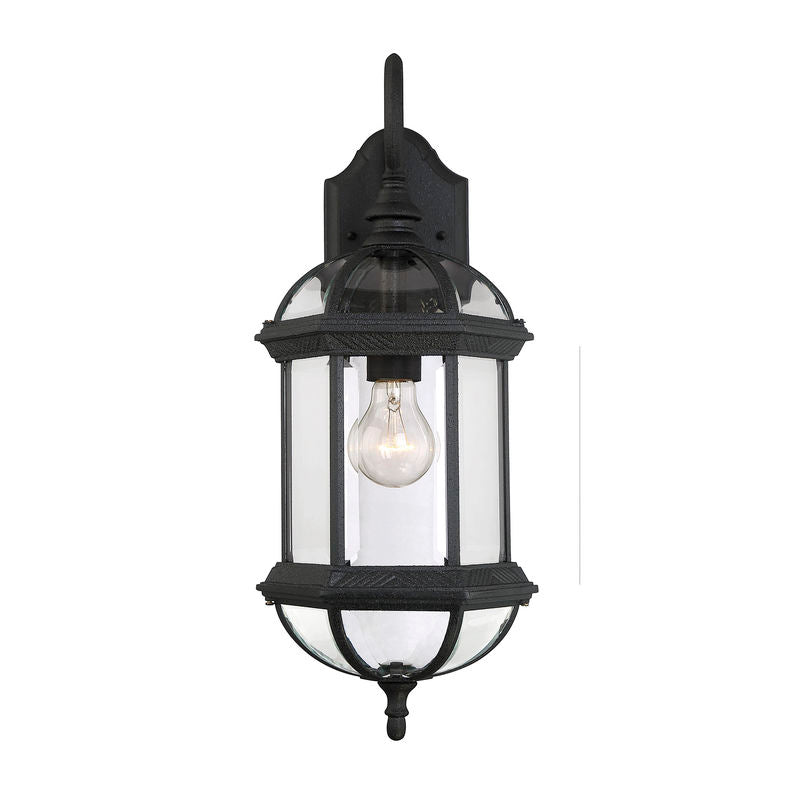 KENSINGTON Outdoor wall sconce Black - 5-0630-BK | SAVOYS