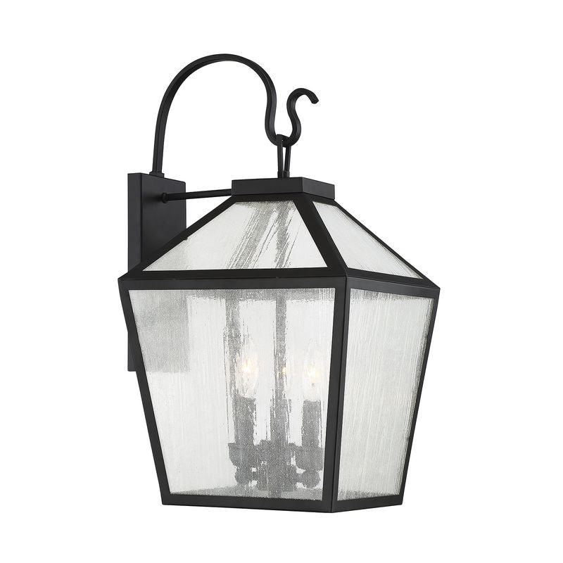 WOODSTOCK Outdoor wall sconce Black - 5-101-BK | SAVOYS