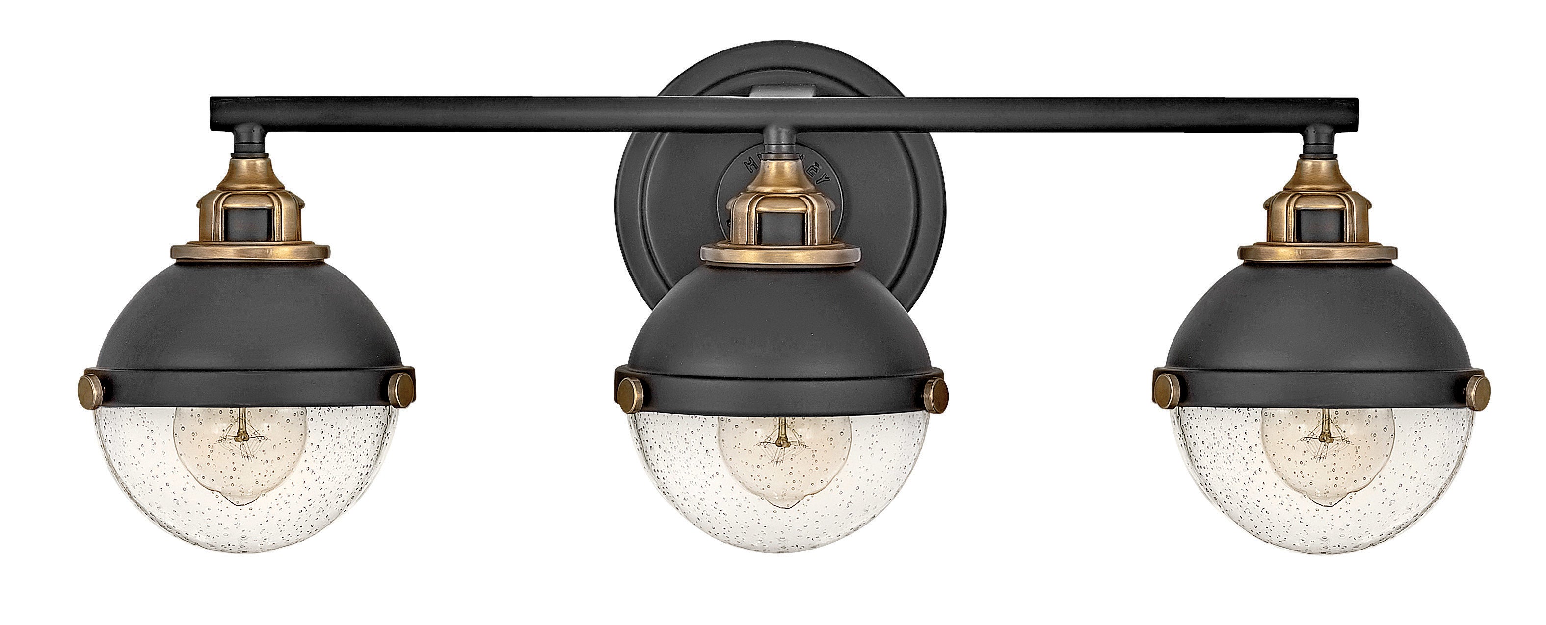 FLETCHER Bathroom sconce Black - 5173BK | HINKLEY
