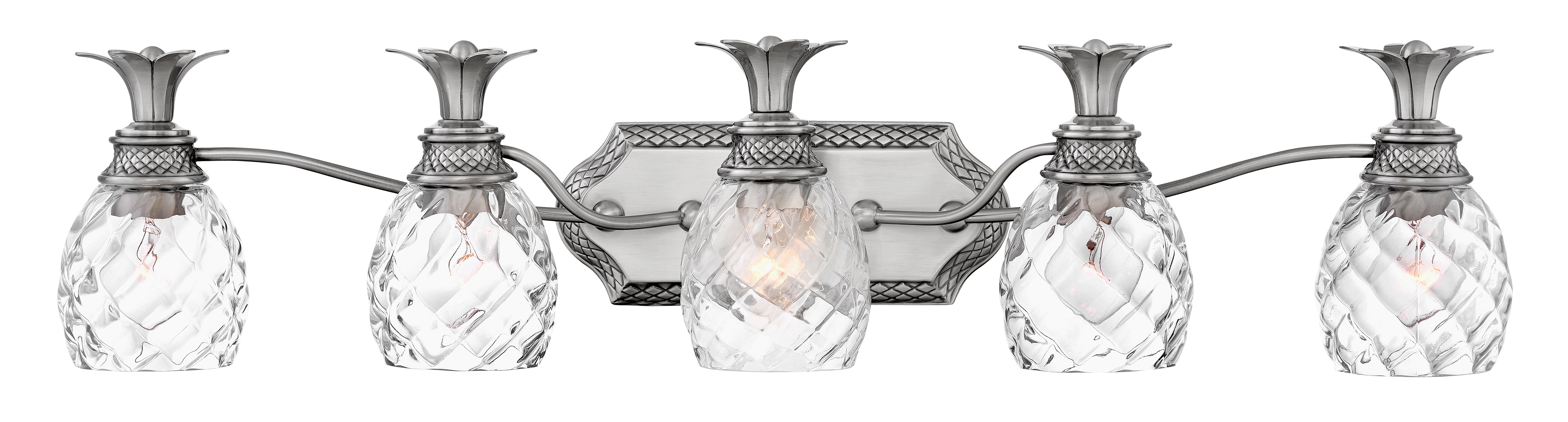 PLANTATION Bathroom sconce Nickel - 5315PL | HINKLEY