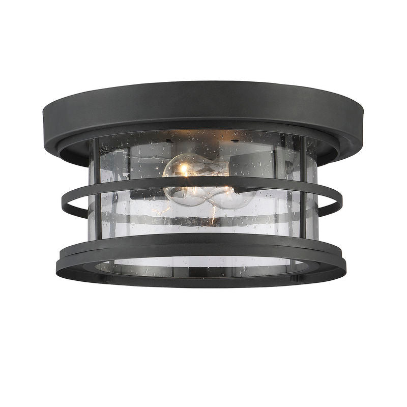 BARRETT Outdoor flush mount Black - 5-369-13-BK | SAVOYS