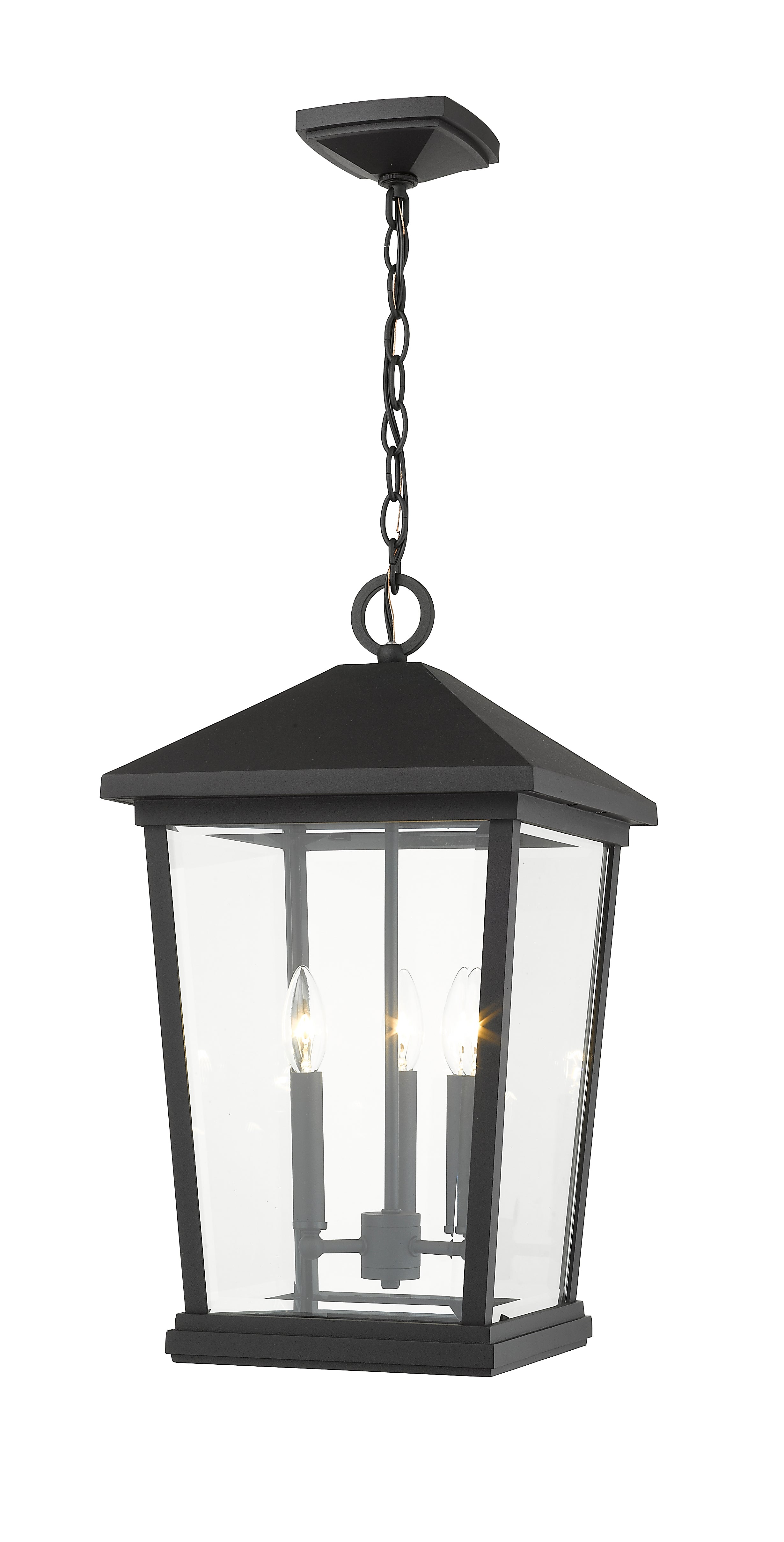 BEACON Suspension exterieure Noir - 568CHXL-BK | Z-LITE