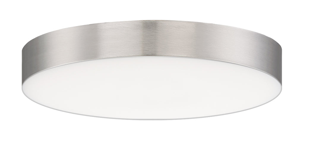 TRIM Flush mount Nickel INTEGRATED LED - 57660WTSN | MAXIM/ET2