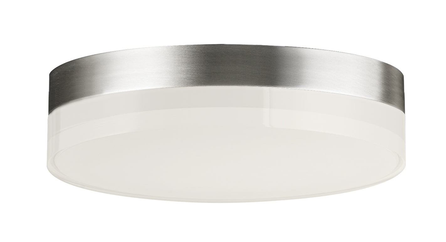 ILLUMINAIRE II Flush mount Nickel INTEGRATED LED - 57682CLFTSN | MAXIM/ET2