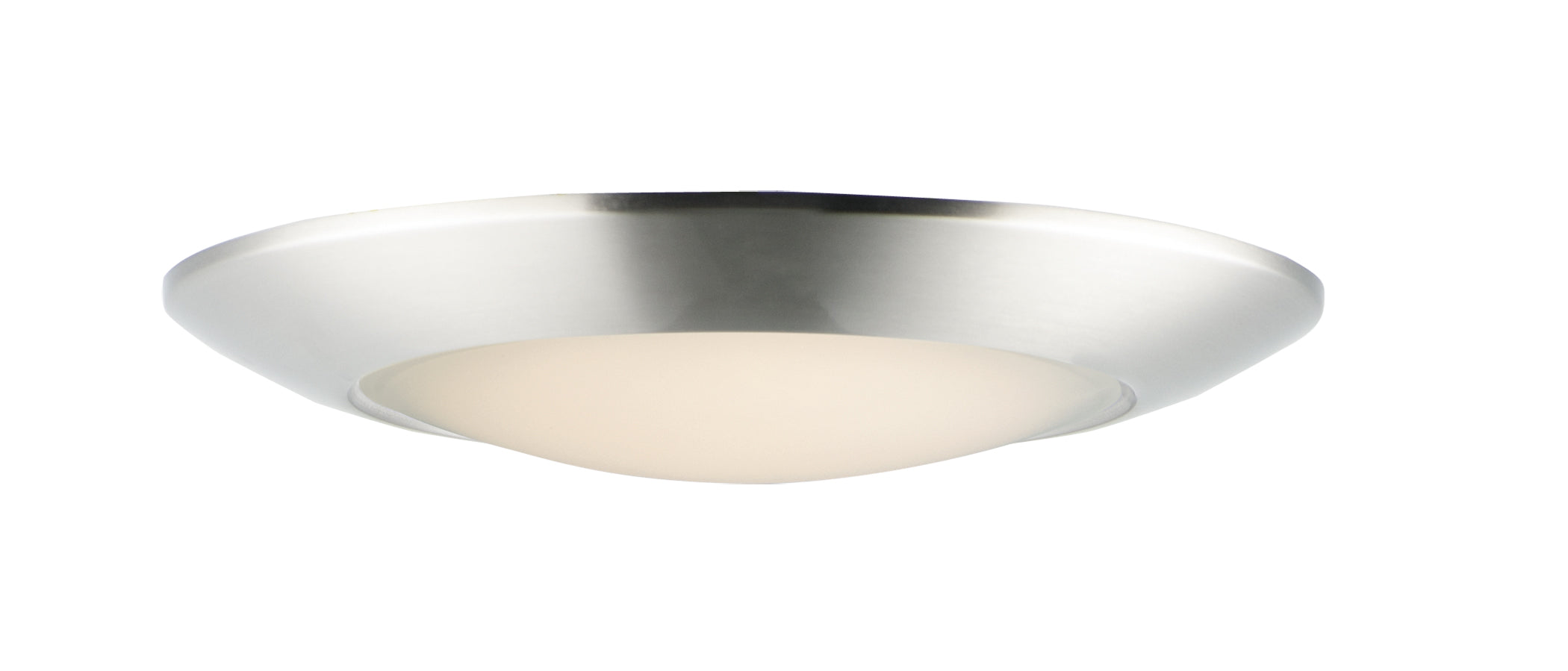 DIVERSE Flush mount Nickel INTEGRATED LED - 57855WTSN | MAXIM/ET2