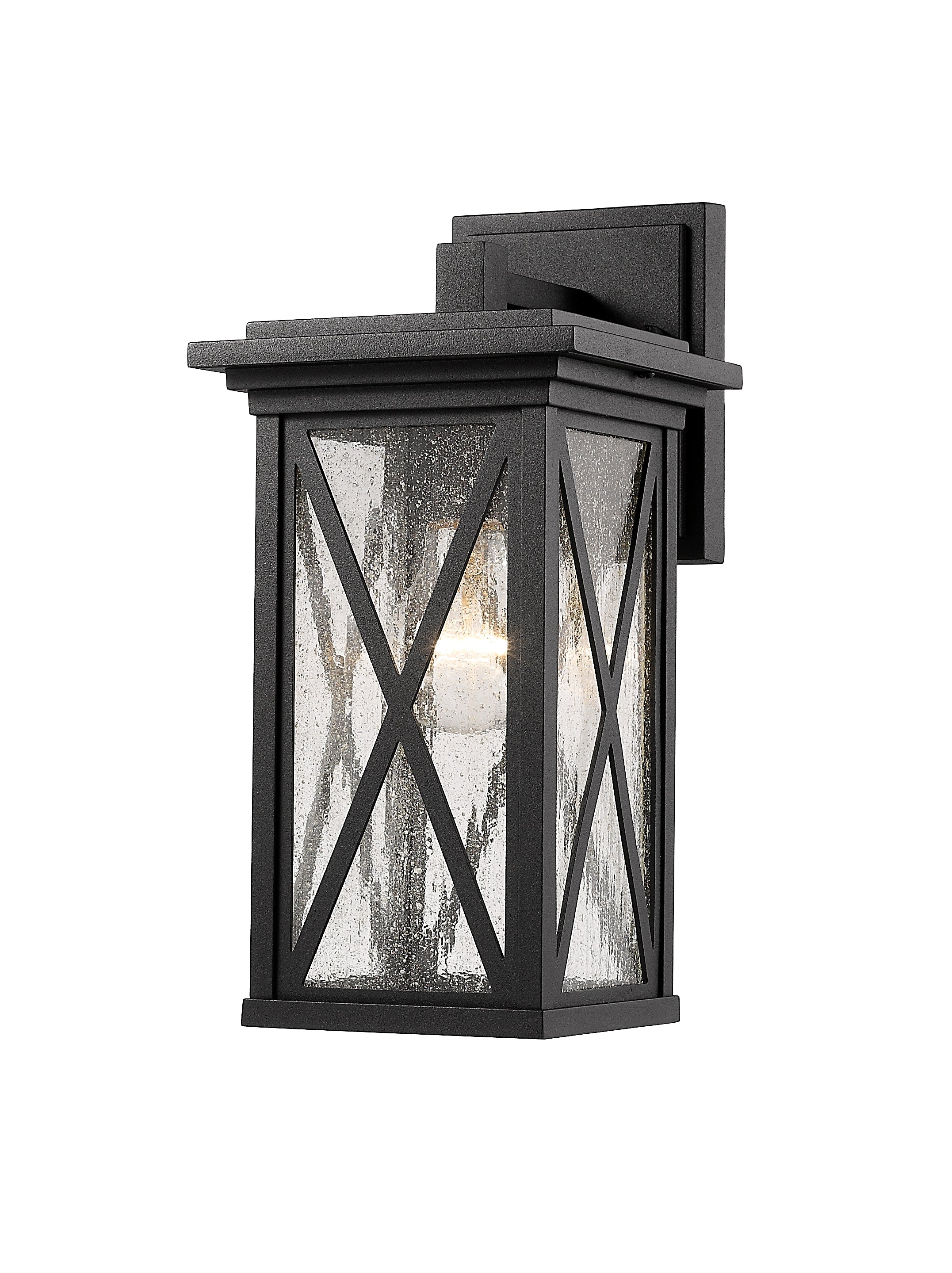 BROOK-SIDE Murale exterieure Noir - 583S-BK | Z-LITE