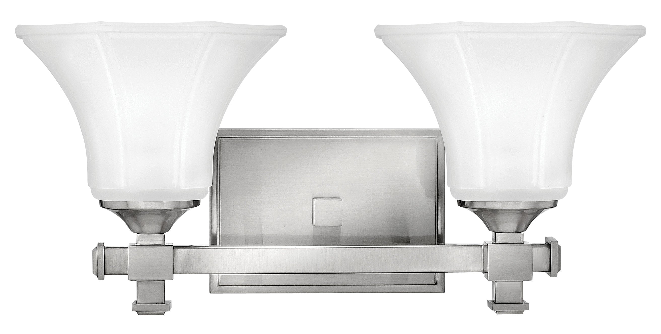 ABBIE Bathroom sconce Nickel - 5852BN | HINKLEY