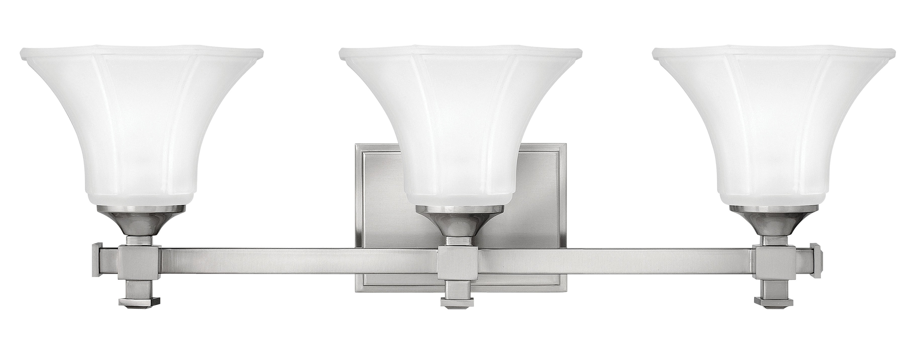 ABBIE Bathroom sconce Nickel - 5853BN | HINKLEY
