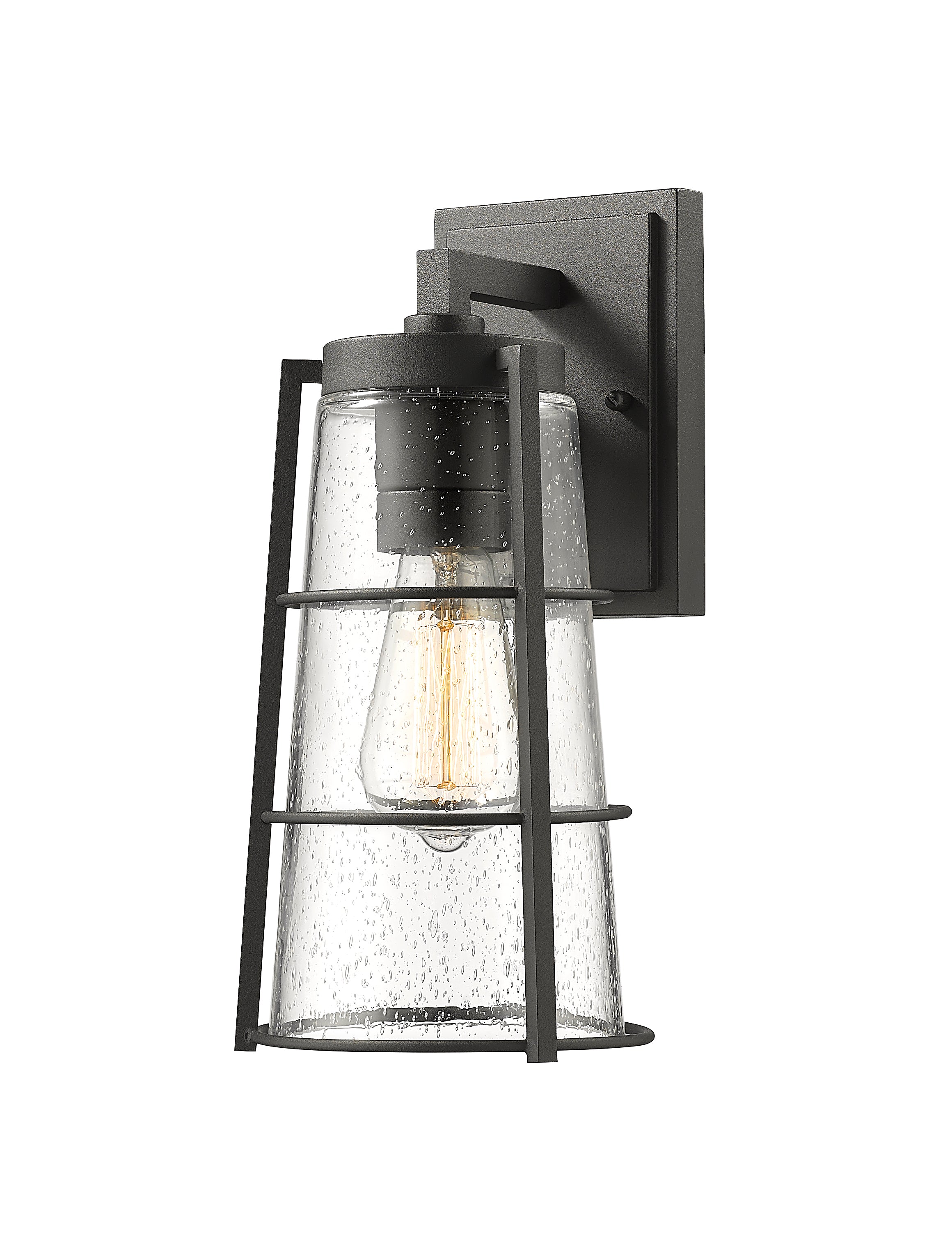 HELIX Outdoor sconce Black - 591M-BK | Z-LITE