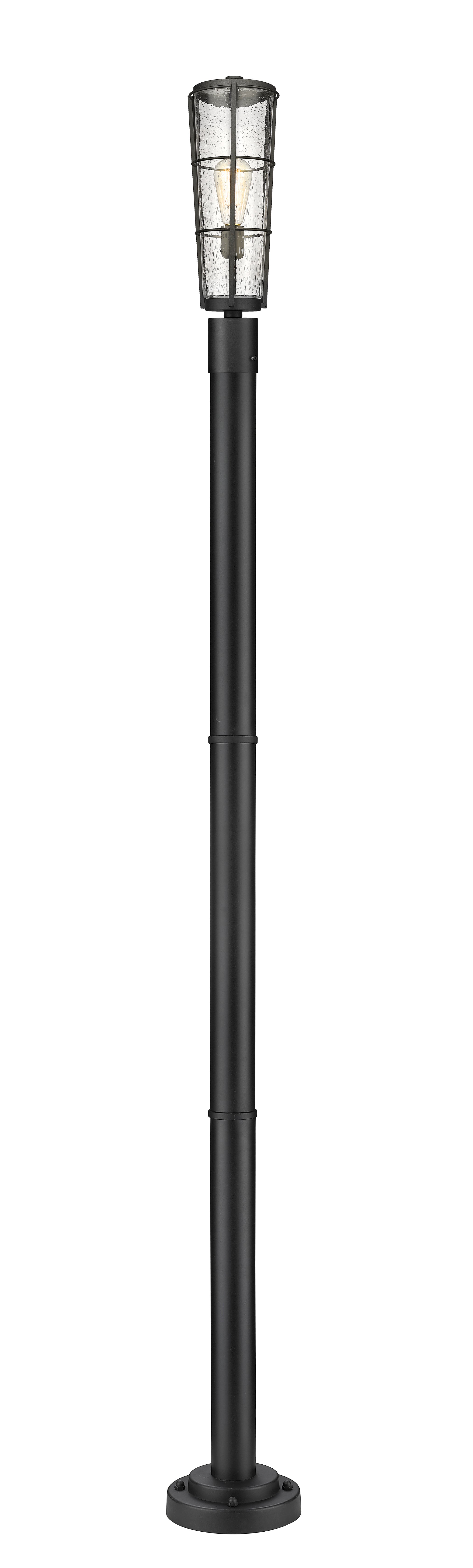 HELIX Luminaire sur poteau Noir - 591PHB-567P-BK | Z-LITE