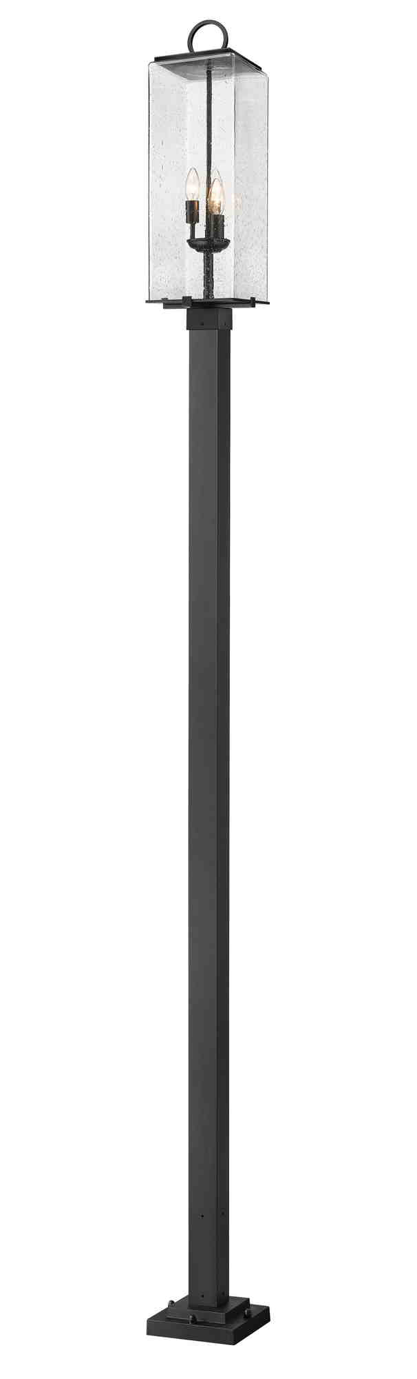 SANA Luminaire sur poteau Noir - 592PHBS-536P-BK | Z-LITE