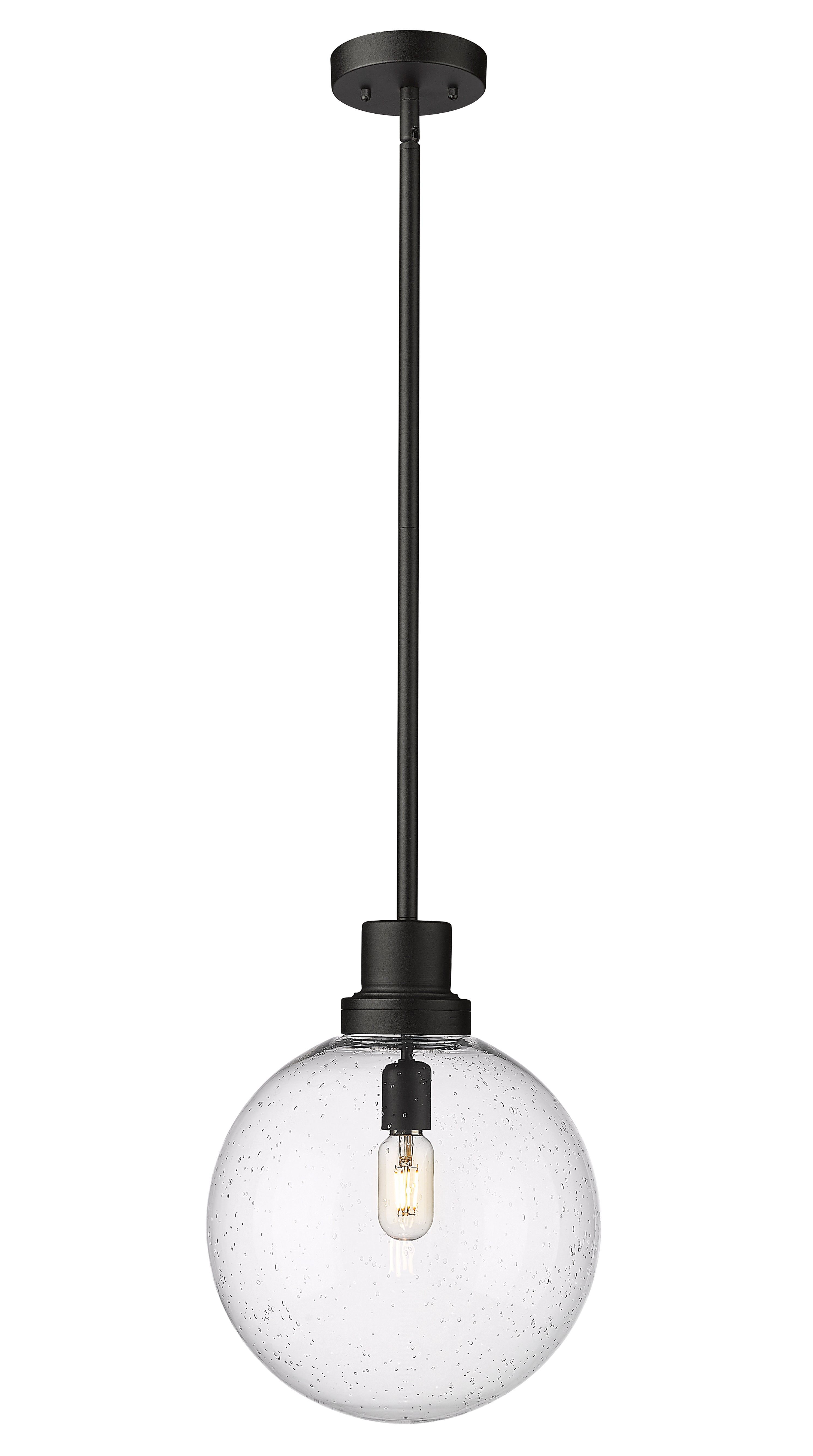 LAURENT Suspension exterieure Noir - 599P12-BK | Z-LITE