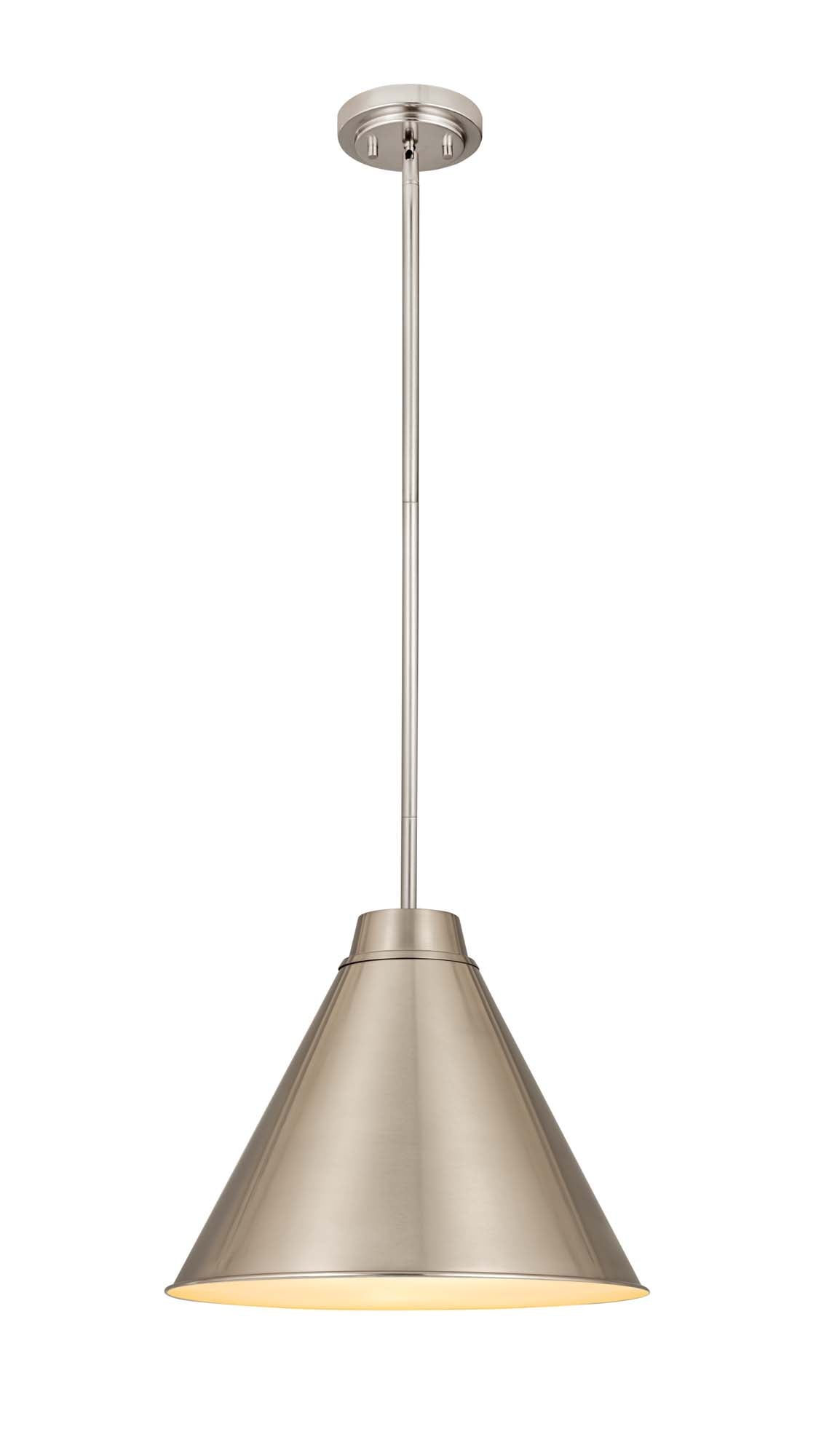 EATON Pendant Nickel - 6011P18-BN | Z-LITE