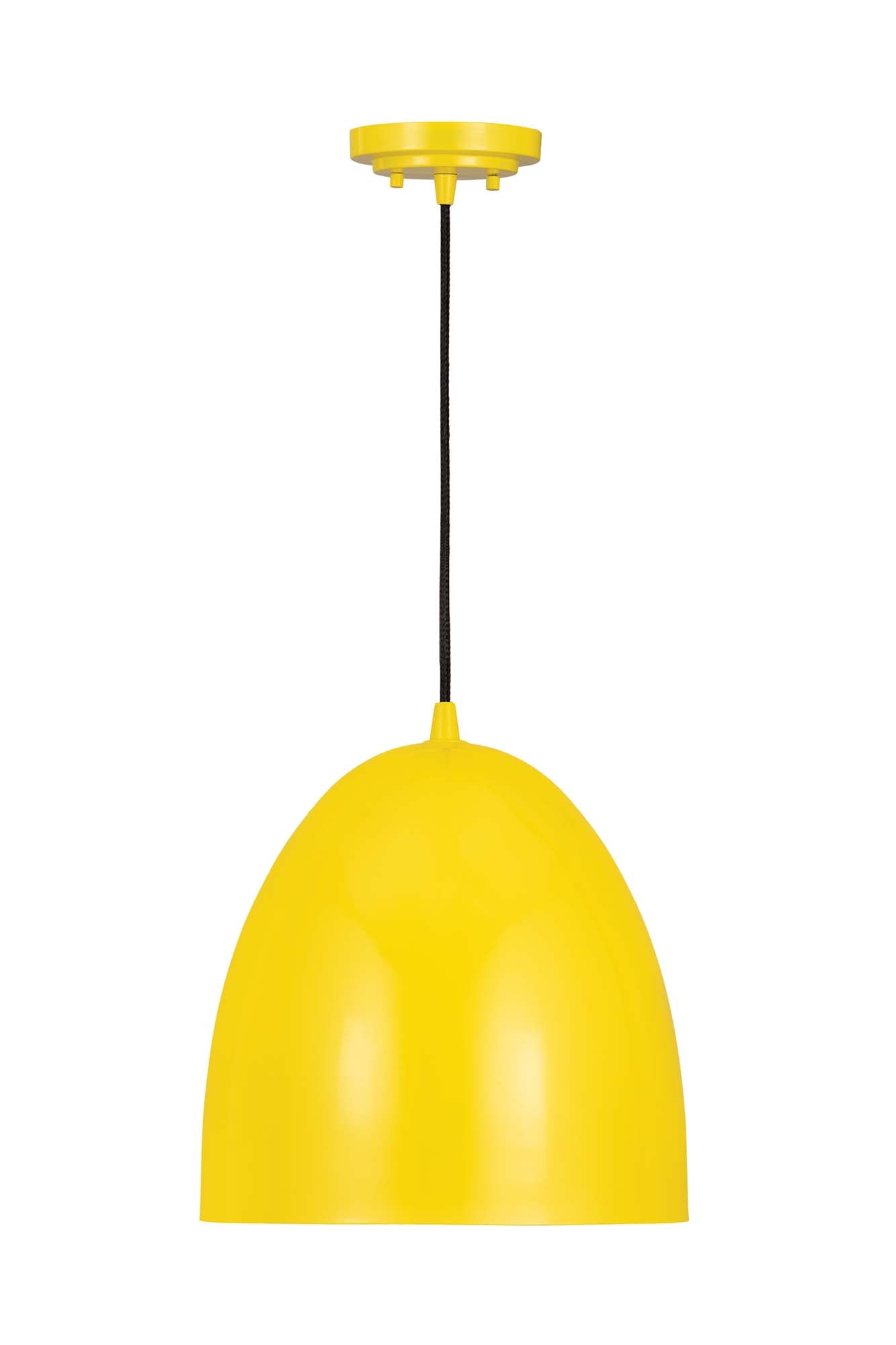 Z STUDIO DOME PENDANT Pendant Other - 6012P12-YEL | Z-LITE