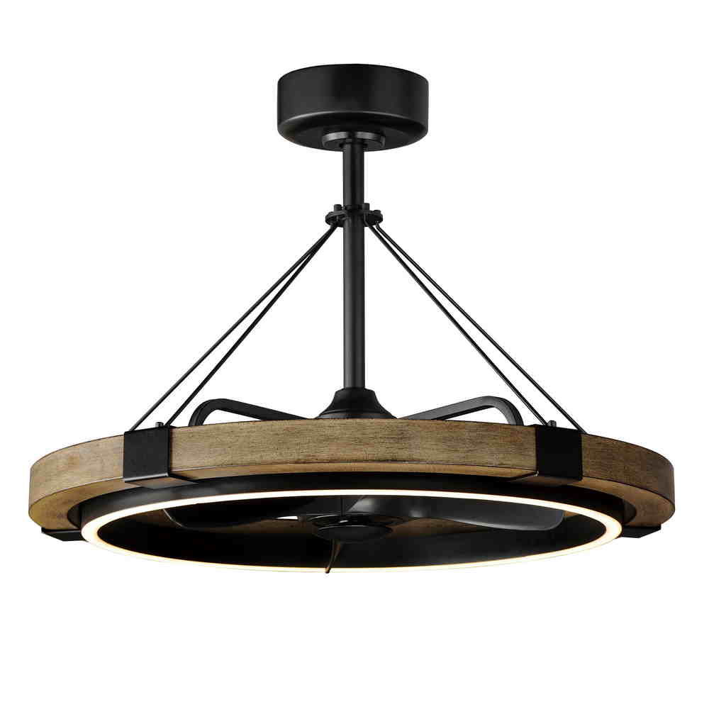 TIMBER Black INTEGRATED LED - 61011DWBK | MAXIM/ET3