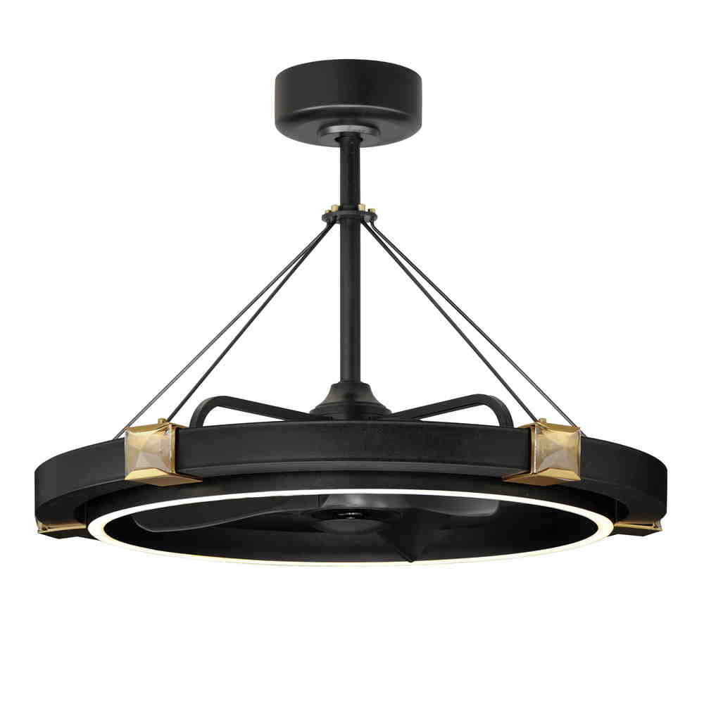 JEWEL Black, Gold INTEGRATED LED - 61019BCBKGLD | MAXIM/ET3