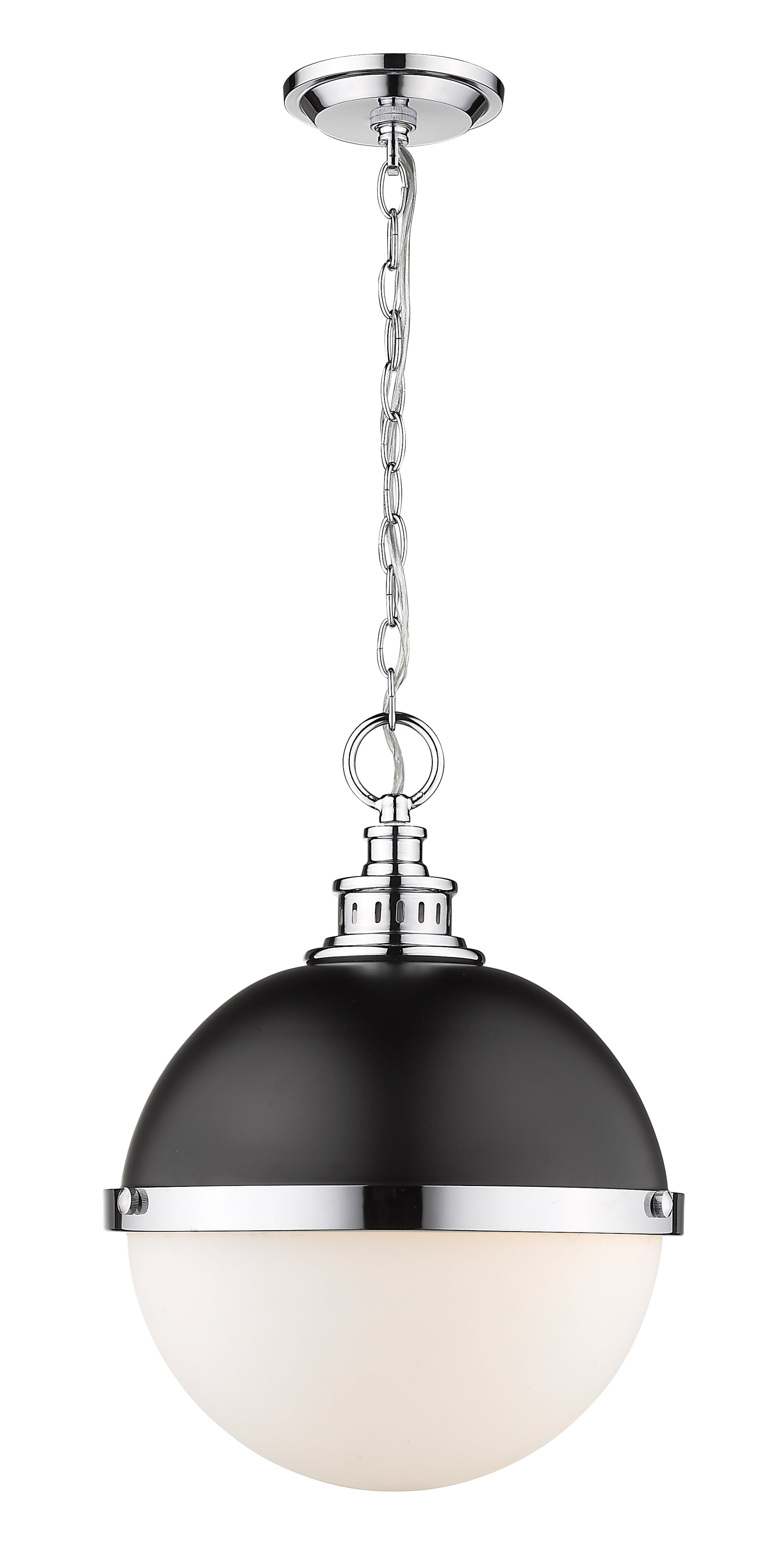 PEYTON Pendant Black, Chrome - 619P14-MB-CH | Z-LITE