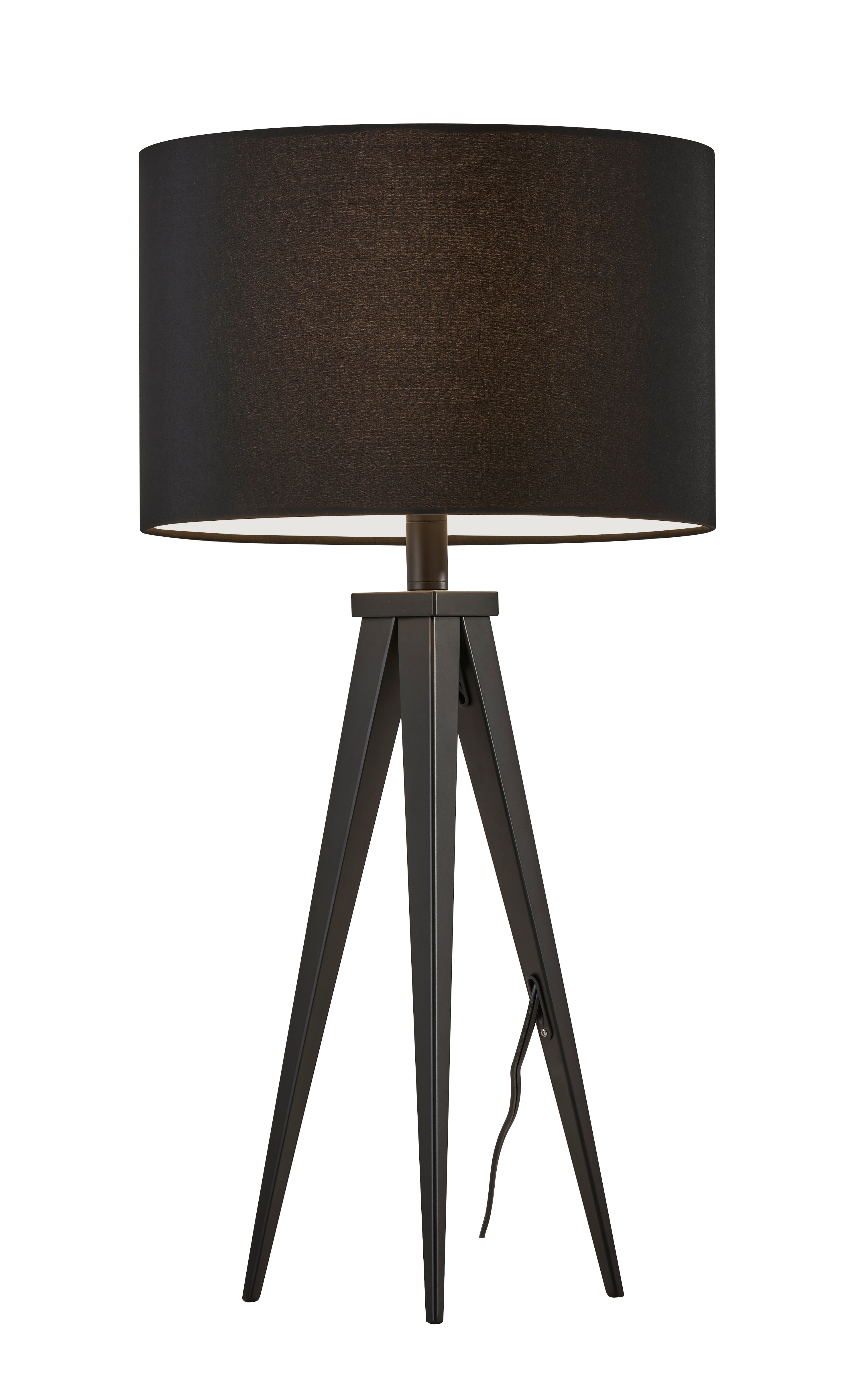 DIRECTOR Lampe sur table Noir - 6423-01 | ADESSO