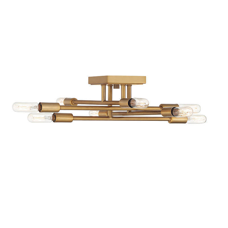LYRIQUE Semi flush mount Gold - 6-7003-8-322 | SAVOYS
