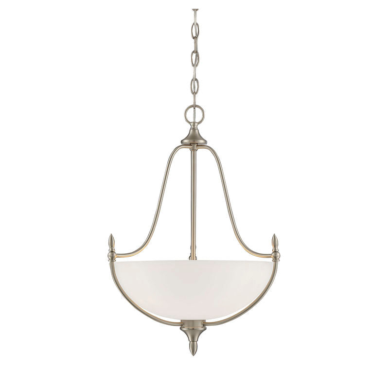 HERNDON Pendant Nickel - 7-1004-3-SN | SAVOYS