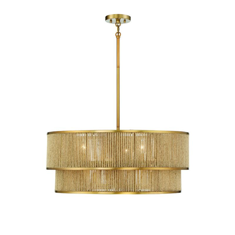 ASHBURN Chandelier Or - 7-1774-6-320 | SAVOYS