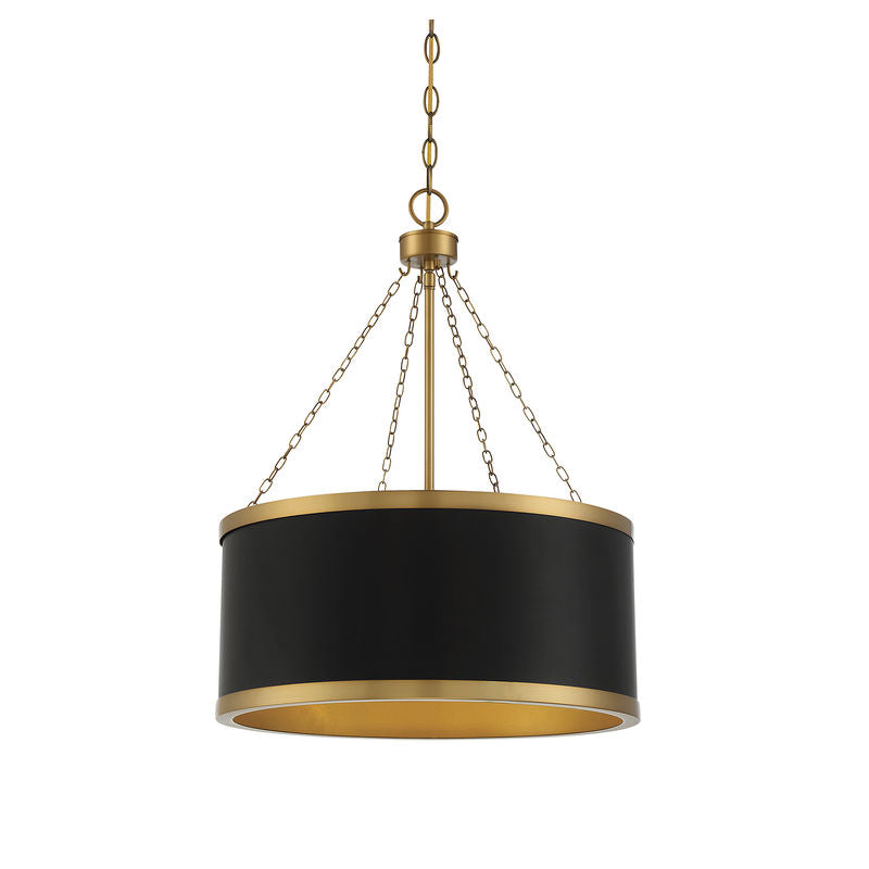 LEDPHI Pendant Black, Gold - 7-188-6-143 | SAVOYS
