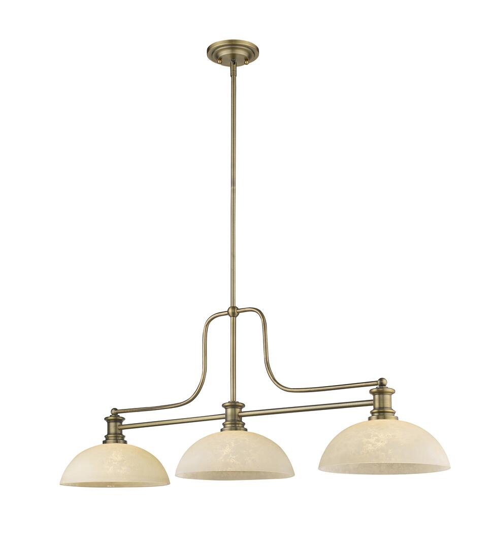 MELANGE Chandelier Gold - 725-3HBR-DGM14 | Z-LITE