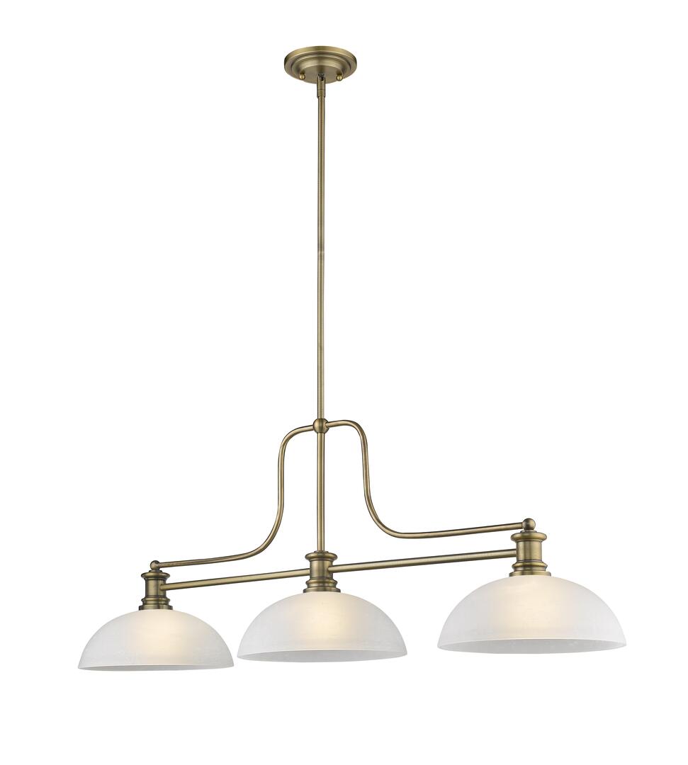 MELANGE Chandelier Gold - 725-3HBR-DWL14 | Z-LITE