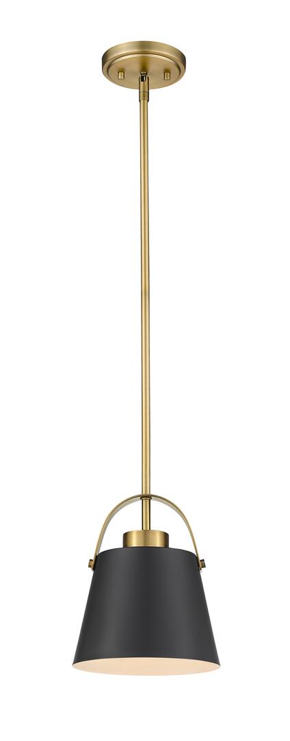 Z-STUDIO Pendant Black, Gold - 726MP-MB+HBR | Z-LITE