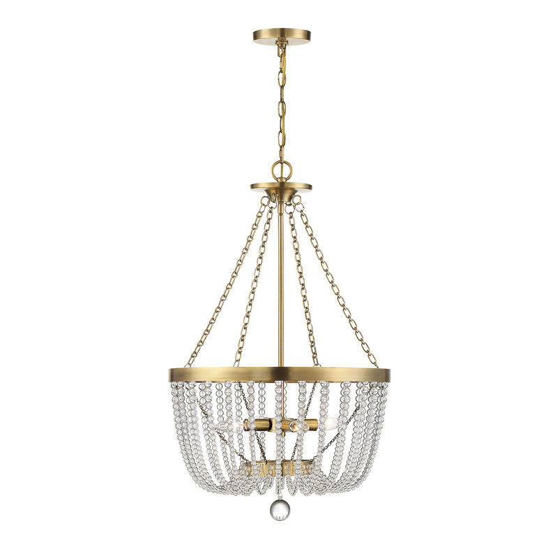 BERGAMO Chandelier Or - 7-2851-4-322 | SAVOYS