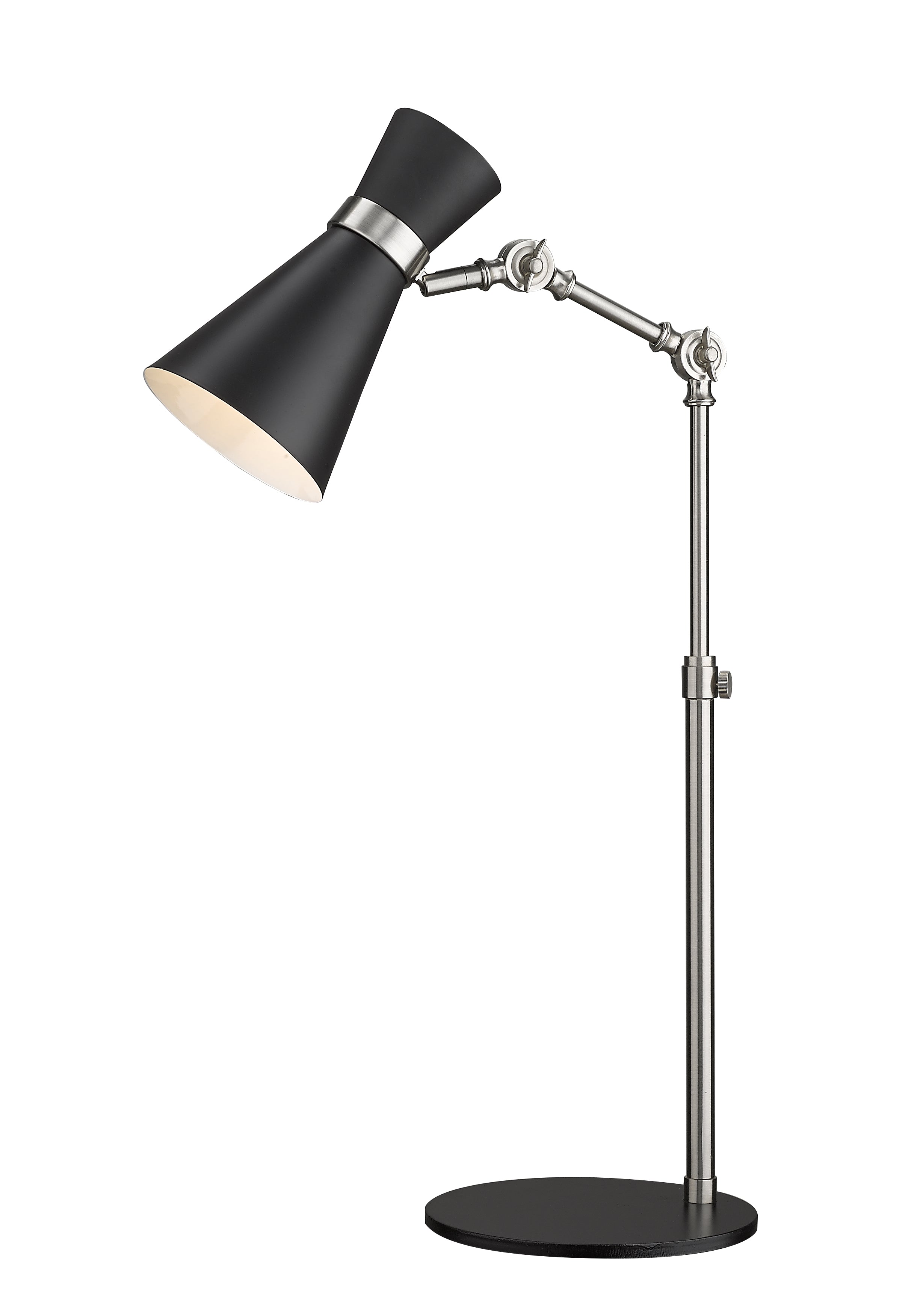 SORIANO Table lamp Black, Nickel - 728TL-MB-BN | Z-LITE