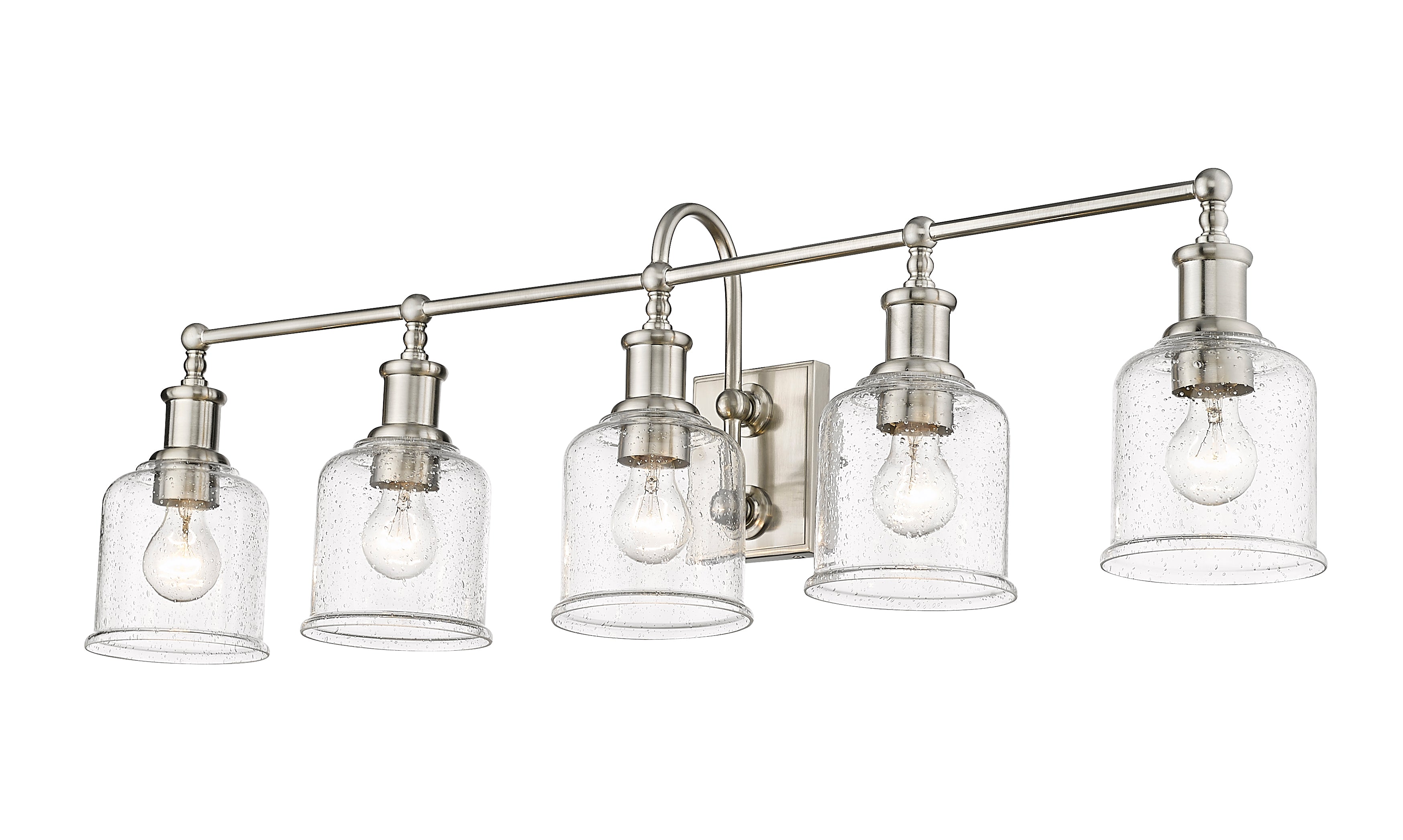 BRYANT Murale salle de bain Nickel - 734-5V-BN | Z-LITE