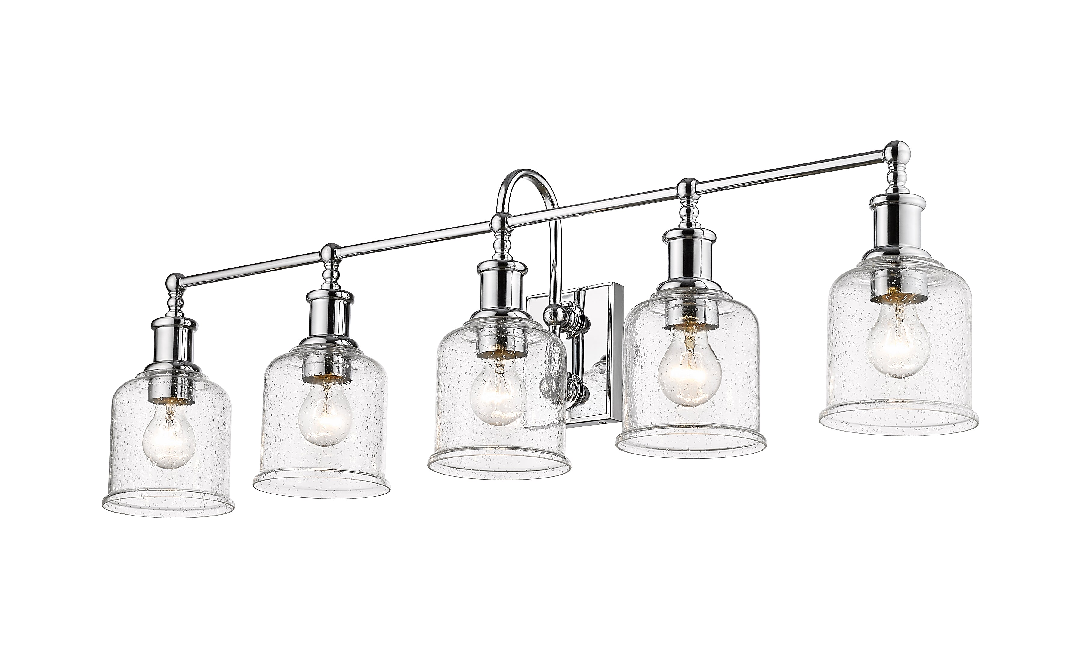 BRYANT Murale salle de bain Chrome - 734-5V-CH | Z-LITE