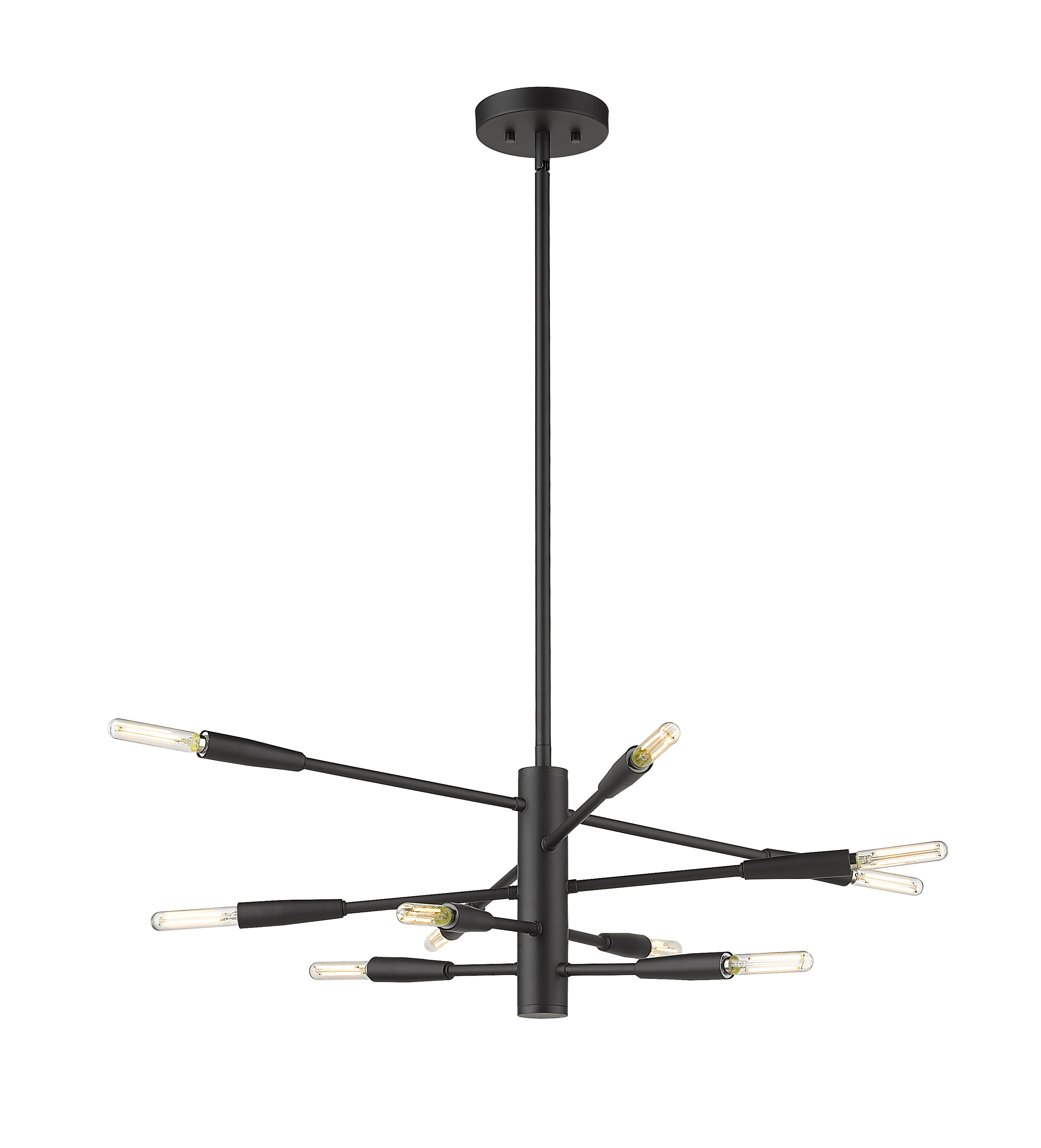 ASCENSION Chandelier Black - 737-10MB | Z-LITE