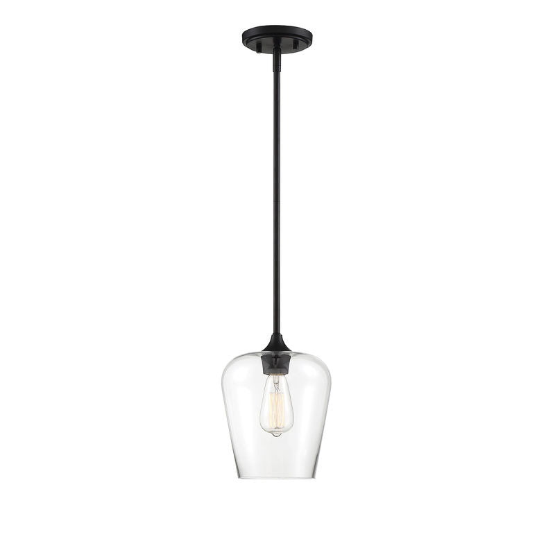 OCTAVE Suspension simple Noir - 7-4036-1-BK | SAVOYS