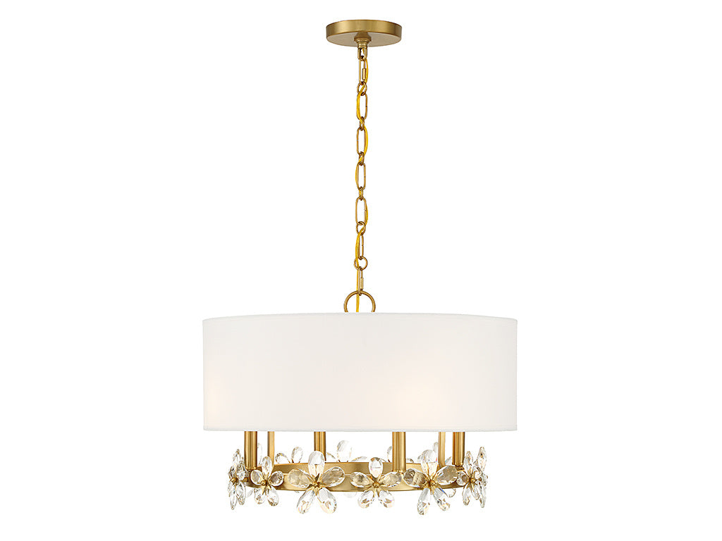 DAHLIA Chandelier Gold - 7-4366-4-322 | SAVOYS