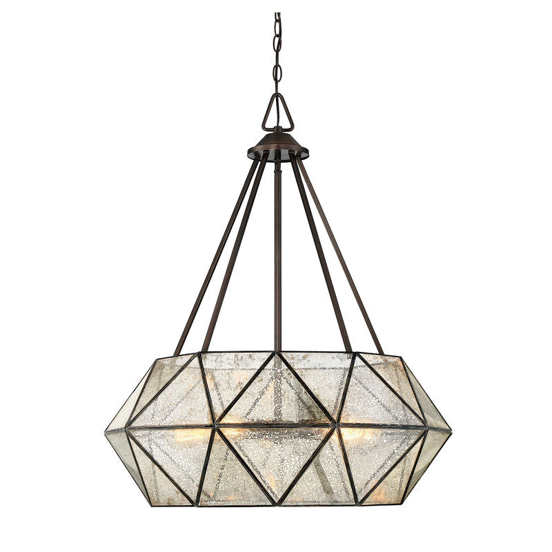 TARTAN Chandelier Bronze - 7-9009-5-28 | SAVOYS