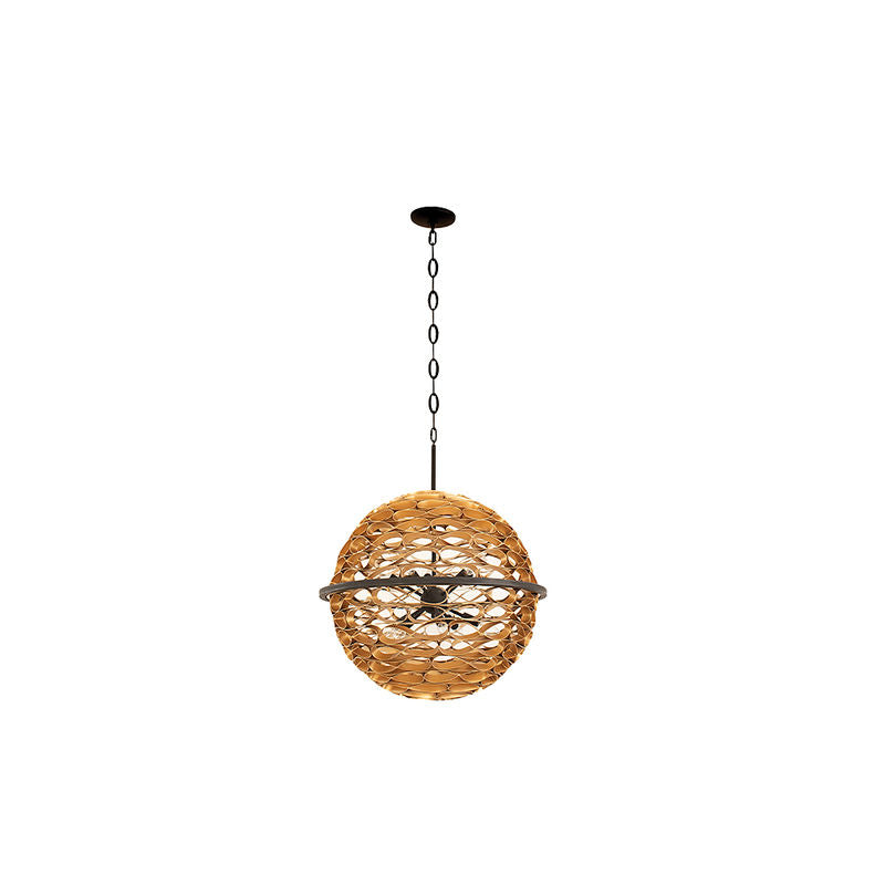 VENTURA Pendant Black, Gold - 7-9352-10-46 | SAVOYS