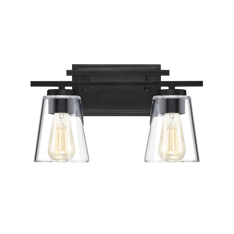 CALHOUN Murale salle de bain Noir - 8-1020-2-BK | SAVOYS