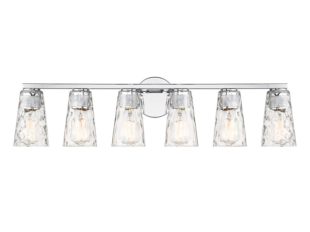 GORDON Bathroom wall sconce Chrome, Nickel - 8-2603-6-CH | SAVOYS