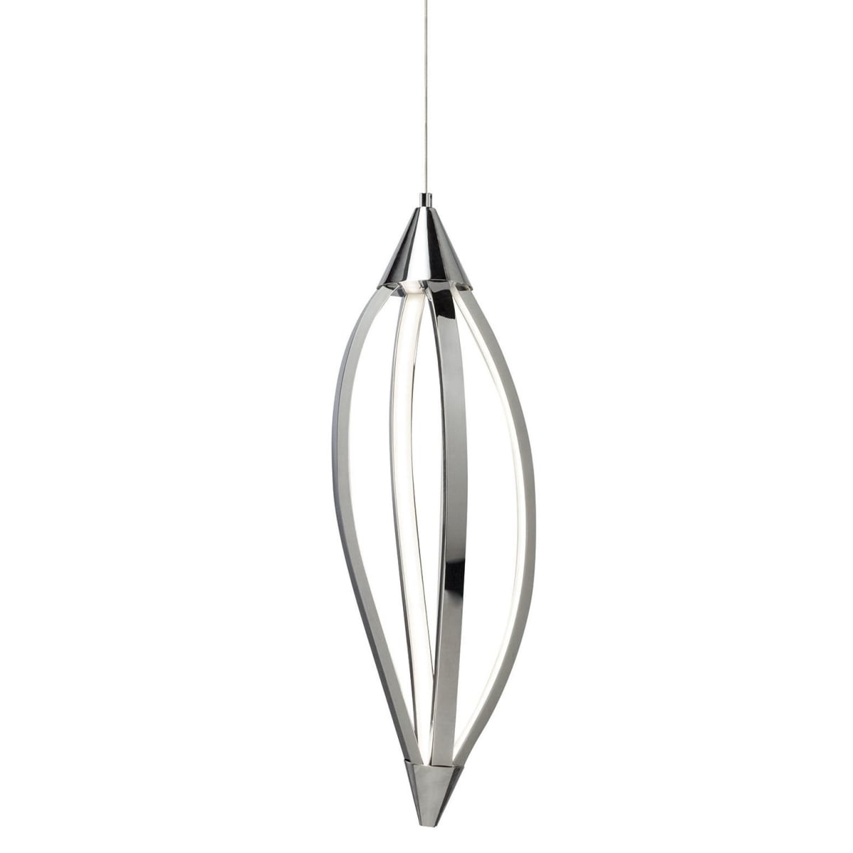 MERIDIAN Suspension simple Chrome - 83387 | ELAN