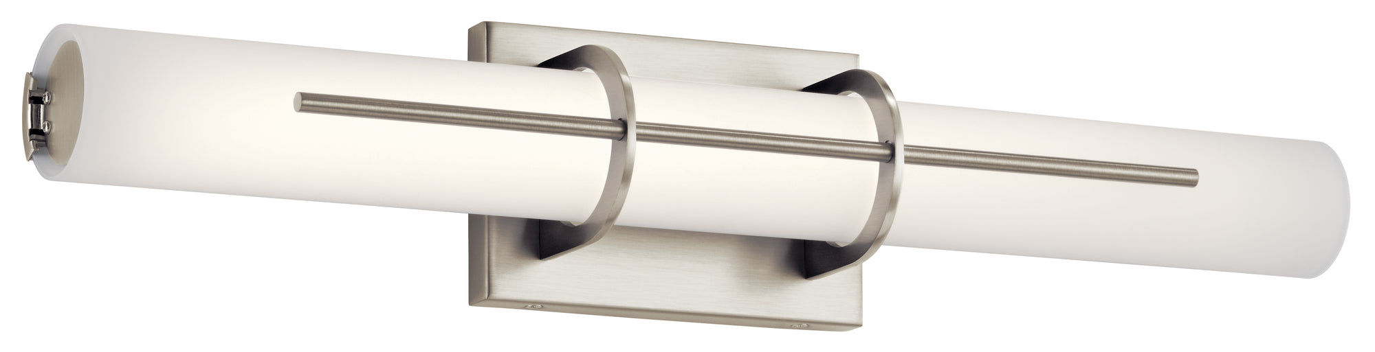 TRAVERSO Murale salle de bain Nickel - 83756 | ELAN