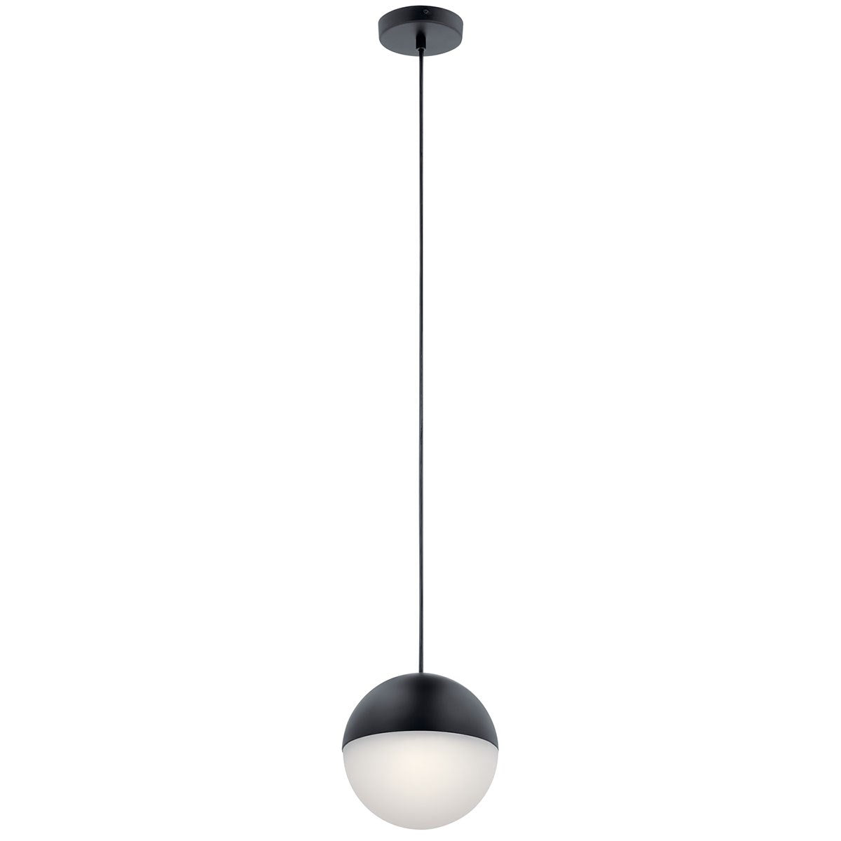 MOON-LIT Suspension simple Noir - 83854MBKWH | ELAN
