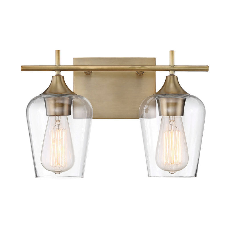 OCTAVE Bathroom wall sconce Gold - 8-4030-2-322 | SAVOYS