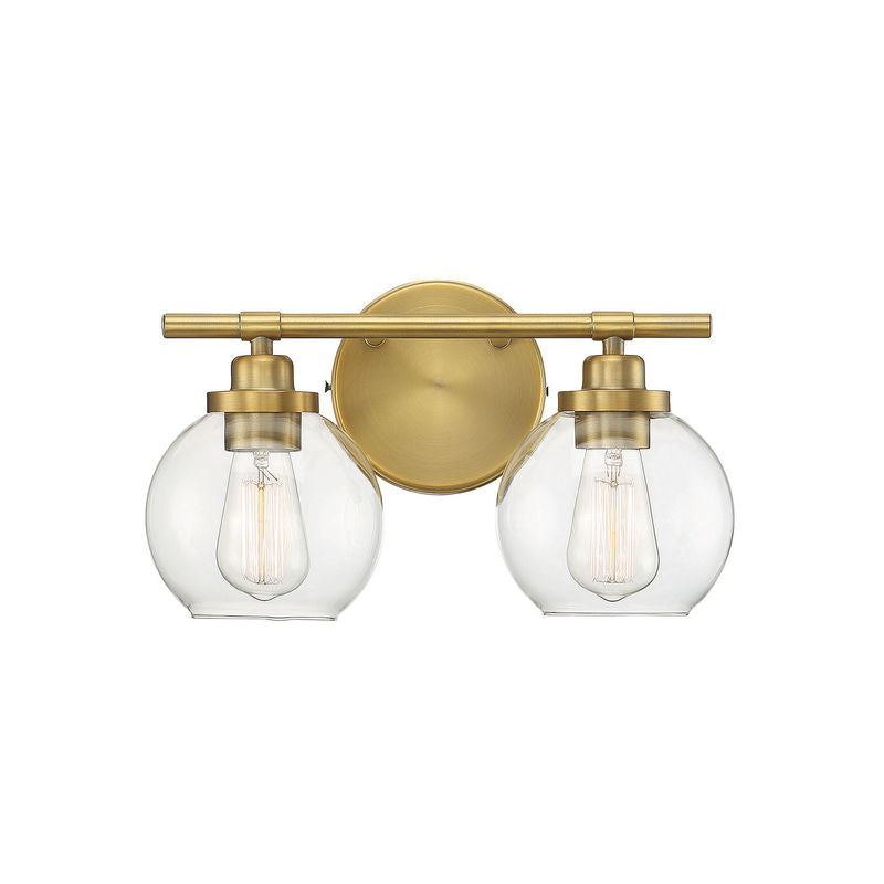 CARSON Bathroom wall sconce Gold - 8-4050-2-322 | SAVOYS