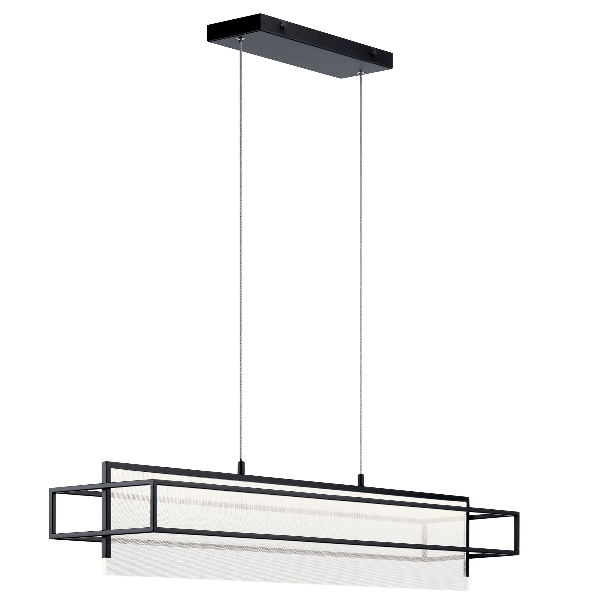 VEGA Suspension lineaire Noir - 84051 | ELAN