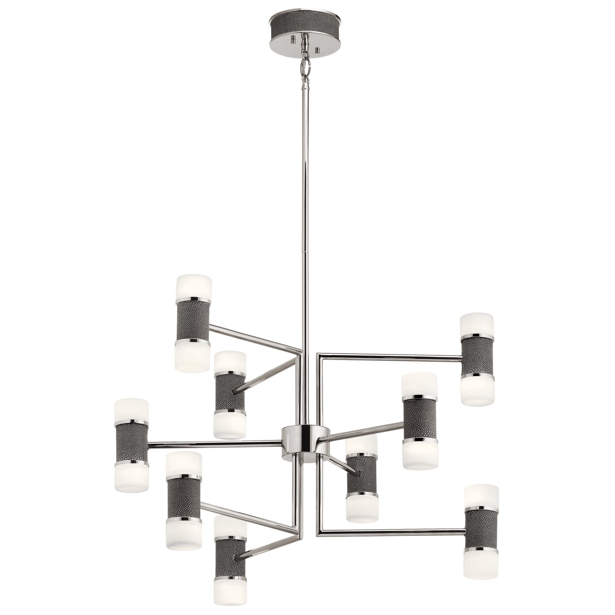 VEY Chandelier Nickel - 84123 | ELAN