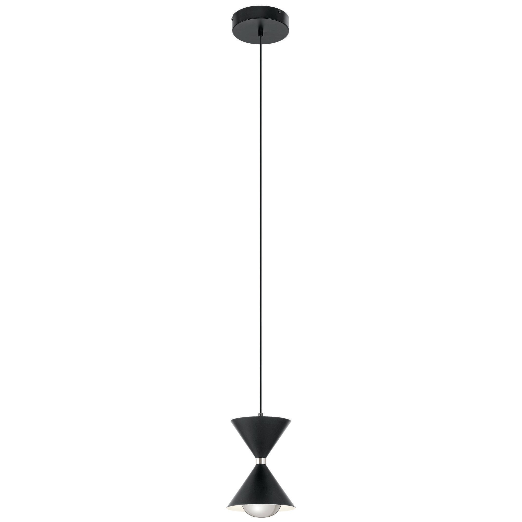 KORDAN Suspension simple Nickel, Noir - 84130 | ELAN