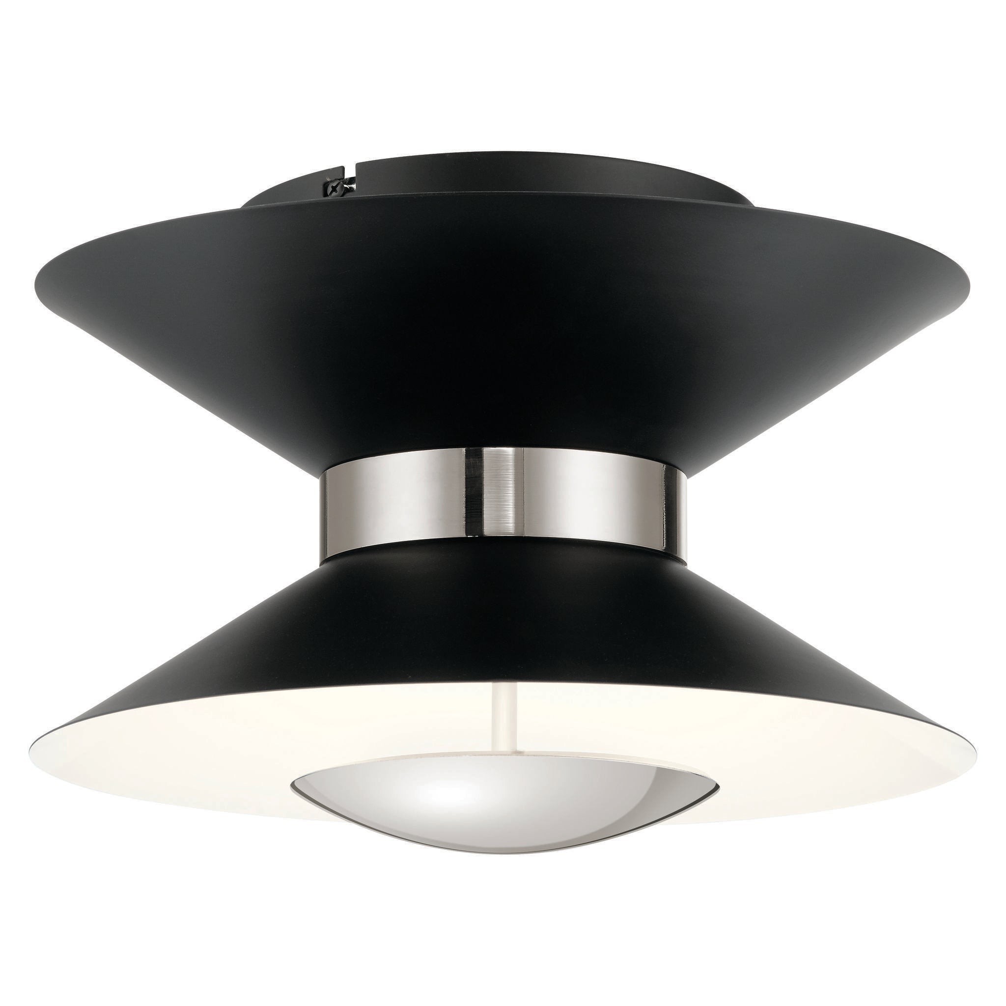 KORDAN Plafonnier Nickel, Noir - 84132 | ELAN