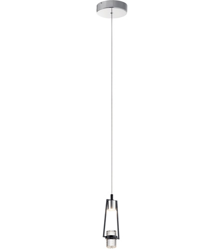 AYSE Suspension simple Nickel, Noir - 84188 | ELAN